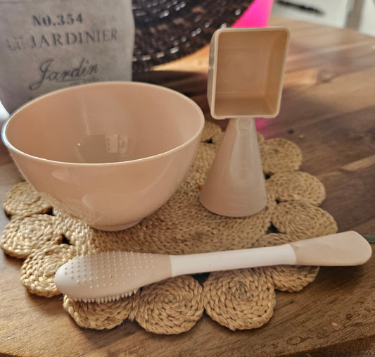 Trio spatule bol et mesure