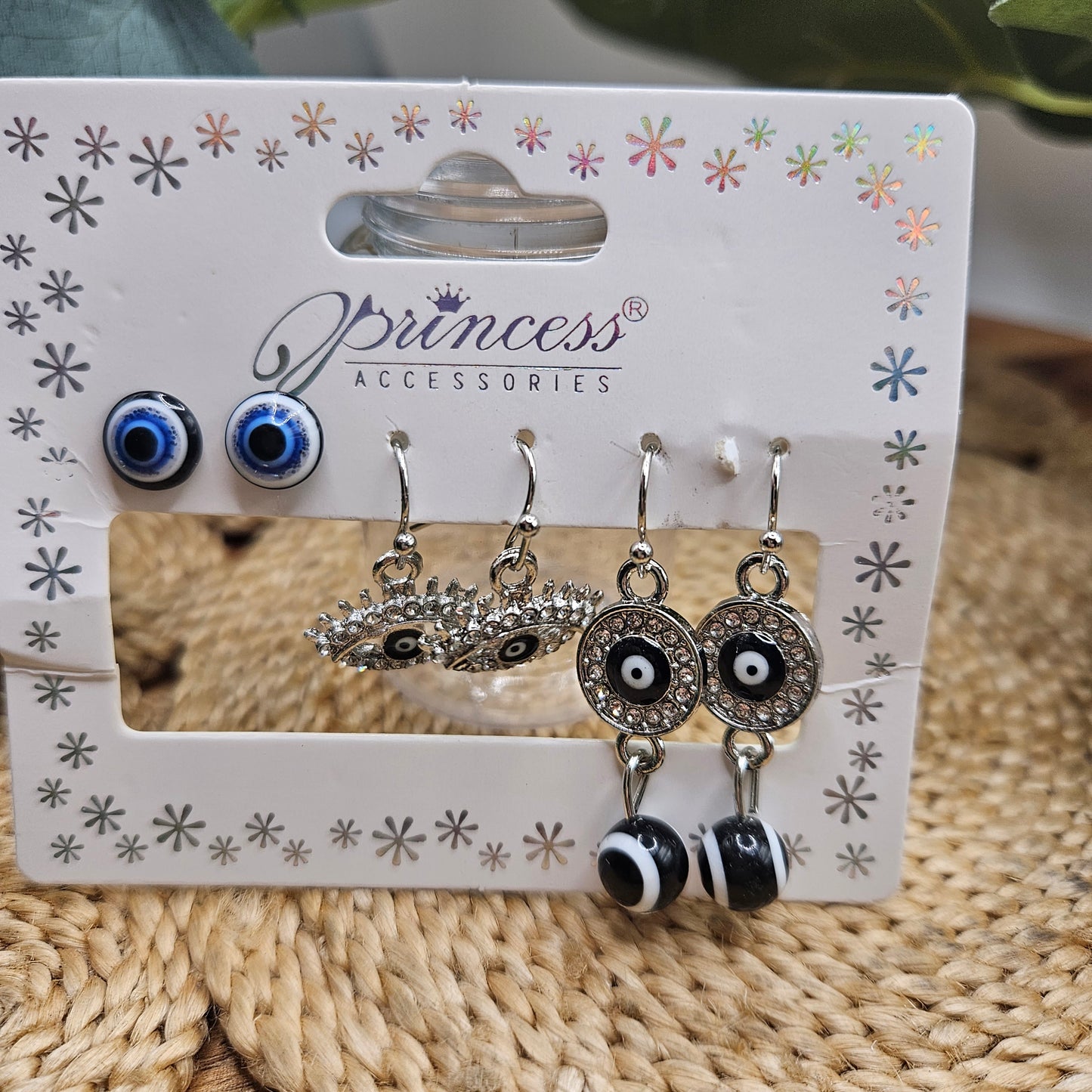 Boucles d'oreilles mauvais oeil