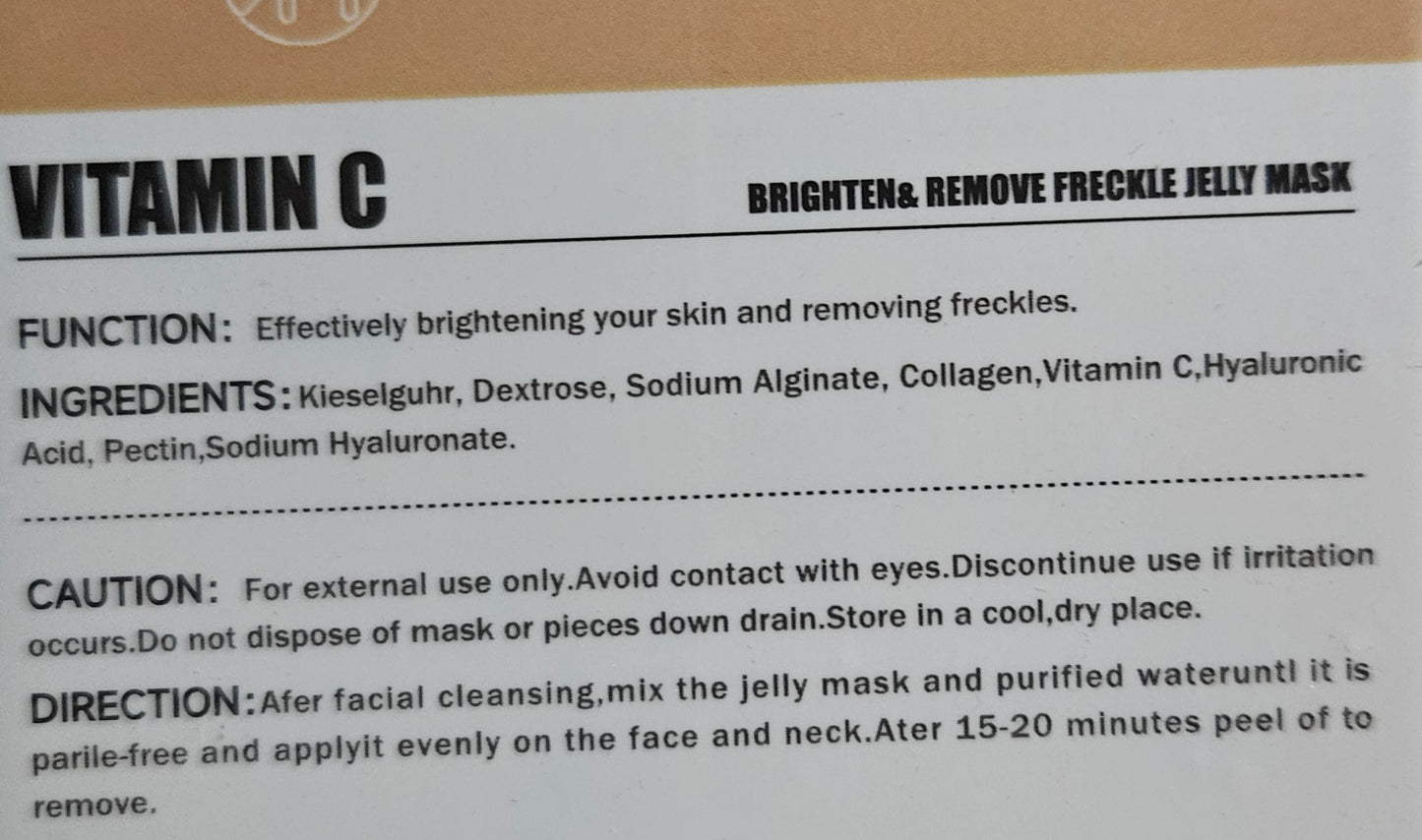 Pochette masque gelée