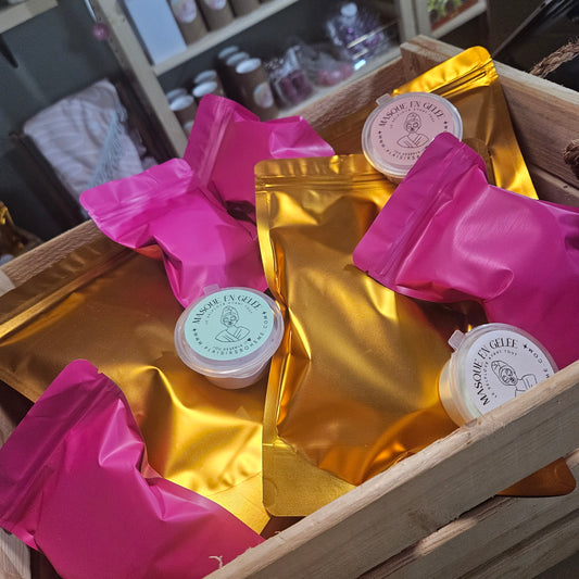 Pochette masque gelée
