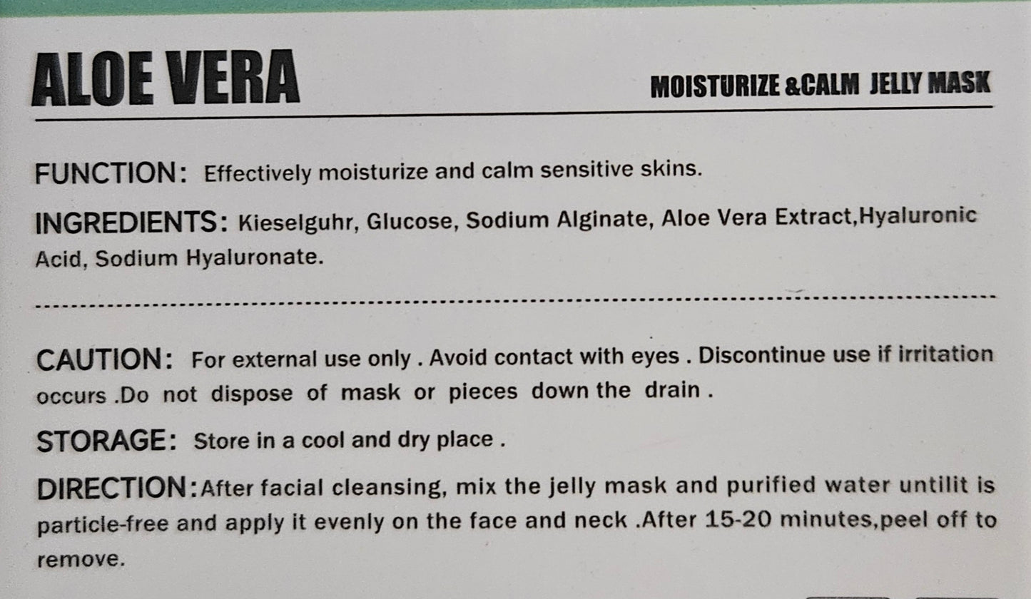 Pochette masque gelée