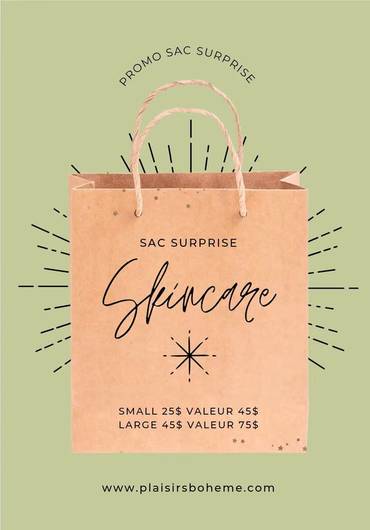Sac surprise skincare
